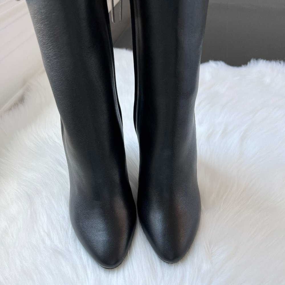 Saint Laurent Women's Black Joplin 105 Buckle B Baby Horse Size 39 - Picture 10 of 16